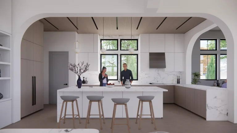 De Pauw house Palisades wildfire rebuild project (under construction) De Pauw house Palisades wildfire rebuild project (under construction)