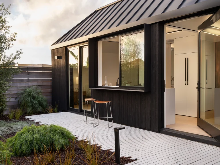 920 Ramona ADU Exterior Kitchen Pass Through and Swivel Door 768x576