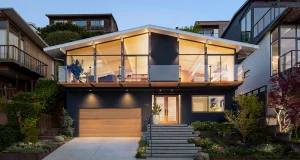 twin peaks clarendon heights san francisco mid century eichler modern sustainable remodel exterior illuminated copy 300x160