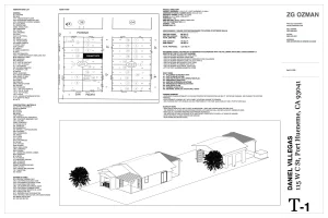 115 W C St Port Hueneme CA 93041 1 T 1  TITLE SHEET PROJECT DATA 300x200