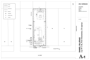 115 W C St Port Hueneme CA 93041 2 A 1  PLOT PLAN SITE PLAN 300x200